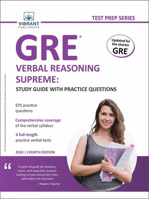 cover image of GRE Verbal Reasoning Supreme